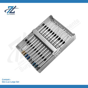 Juego de Instrumentos de Luxación Manuales de Acero Inoxidable Devemed Dev-Lux, Kit de Elevadores Dentales para Uso Profesional - Product Image 2