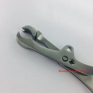 Pinzas de sujeción de huesos Lambotte de acero inoxidable al por mayor de Bisons con bloqueo de trinquete, juego de instrumentos quirúrgicos manuales - Product Image 4