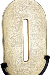 Abstract Gold Plated Aluminum Sculpture Figure Shape Handmade Modern Eco-Friendly Durable Art Tabletop <b>Decor</b> Jaffs Exports Home - Product Image 4