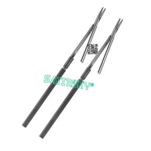 Tijeras de operación Blunt 10 CM Instrumentos de microcirugía Acero inoxidable Fabricado con AISI 420 de fuente confiable - Product Image 5