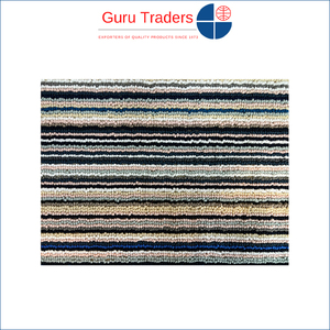 Custom Color & Size Possible for Top Notch Quality Rectangle Shape Multicolour Running Wires Chindi Door Mats for Home Entrance - Product Image 5