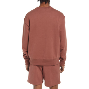 Sudadera de Algodón Grueso para Hombre, Talla Grande, con Hombros Caídos, Bordado Frontal Personalizado, Transpirable, OEM de Fábrica - Product Image 4