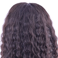 Wig Rambut Asli India Natural Curly 5x5, Kepadatan 180, Full Lace, Panjang, Raw Stretch, Dapat Disesuaikan, Gratis Ongkir AS, 100g