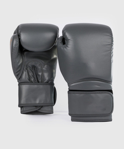 Gants de boxe respirants unisexes personnalisés en usine, en cuir de haute qualité avec fermeture auto-agrippante, équipement de boxe professionnel pour l'entraînement et la compétition - Product Image 1