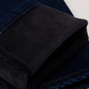 Jeans casuales de moda en denim 100% puro y elástico para hombre - Product Image 4