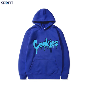 Sports <b>Hoodie</b> <b>Men</b> Streetwear Hip Hop 100% Cotton Heavy Weight <b>Lined</b> Breathable for Custom 3D Puff Printing Sweatshirt - Product Image 3