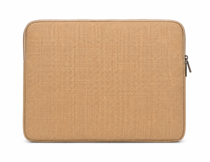 กระเป๋าใส่แล็ปท็อป AMANI Jute Modern พร้อมซิปกันกระแทก สำหรับพกพาใช้งานประจำวัน  ตัวเลือกโลโก้แบบกำหนดเอง - Product Image 3