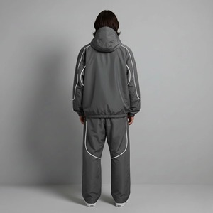 Conjuntos Deportivos con Capucha, 100% Algodón, Tallas Grandes, Lavado Ácido, Alta Calidad, Unisex, Casuales, Transpirables, Impermeables, Invierno, Venta de Fábrica - Product Image 2