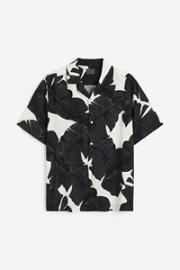 เสื้อเชิ้ตพิมพ์ลายวินเทจลายทาง แขนสั้น สไตล์ลำลองทรงโอเวอร์ไซส์ แบบติดกระดุม เหมาะสำหรับใส่ทำงาน ฤดูใบไม้ผลิ/ฤดูร้อน - Product Image 3