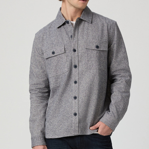 Cheap Rate Men Drop Shoulder T Shirt Loose Fit Contemporary Street Style Casual Wear With Turn <b>Down</b> Collar And Front Pocket 2026 - Product Image 1