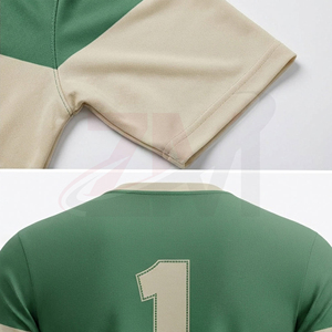 ชุดฟุตบอล เสื้อ กางเกงขาสั้น ชุดกีฬาฟุตบอล ระบายอากาศได้ดี สวมใส่สบาย รับสกรีนโลโก้ทีม ขายส่ง - Product Image 5