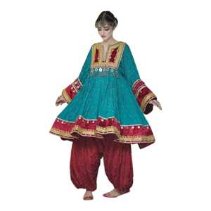 Trendy Afghani Casual <b>Dresses</b> Traditional Ethnic Boho Embroidered Women's Long Maxi <b>Dress</b> Wholesale Collection - Product Image 1