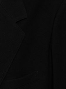 Manteau long en cuir huilé noir standard imperméable et respirant pour homme, style western, avec ceinture, col rabattu, 220g - Product Image 3