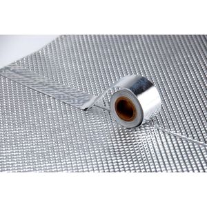 Ruban adhésif réfléchissant la chaleur, flexible, 1,5 po x 15 rouleaux, haute température (jusqu'à 400°F), protection thermique automobile pour véhicules - Product Image 3