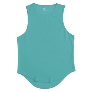 Breathable Eco-Friendly Quick Dry Spandex/Polyester Men's Running <b>Vest</b> Summer Workout Loose Fit - Product Image 3