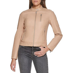 Chaqueta de Cuero para Mujer, Diseño de Moda, Chaqueta Sólida para Mujeres y Niñas, Fabricante Pakistaní, Alta Calidad - Product Image 5