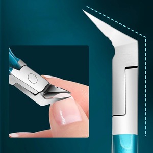 BAFA SURGICAL INSTRUMENTS SNI-NN-463 Portable Stainless Steel Manicure Set-Nail Clippers Scissors <b>Ear</b> <b>Pick</b> Thick Nails Care Feet - Product Image 4