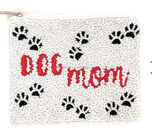 Petite pochette perlée de haute qualité pour ranger les pièces de monnaie et les bijoux. Idéale pour ranger les pièces de monnaie, les bagues et les boucles d'oreilles. Au meilleur prix. - Product Image 2
