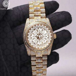 Charm Jewells Luxury Stainless Steel <b>Watch</b> 40mm Case Analog Mechanical Movement Glass Dial Auto Date Water Resistant 10 Bar - Product Image 3