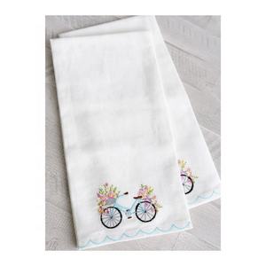 Paños de Cocina de Cinco Estrellas 100% Algodón, Diseño de Corazón de Ganchillo Cosido a Mano, Bordados, Ecológicos y Personalizables - Product Image 6