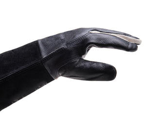 Guantes de Trabajo de Cuero Vacuno Negros para Soldadura TIG - Product Image 4