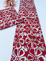 Tissu en Coton Imprimé Wax Africain Sierra Leone Ankara 100% Coton pour Vêtements, Artisanat, Pagnes, Fabrication Textile OEM ODM Export Hitjem