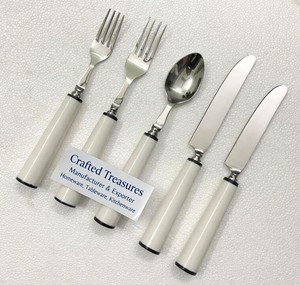 Nordic Style Flatware <b>Set</b> With Resin Handle 18/<b>8</b> Stainless Steel Home Decor Tableware <b>Dinnerware</b> <b>For</b> Wedding Cutlery <b>Set</b> At Best - Product Image 4