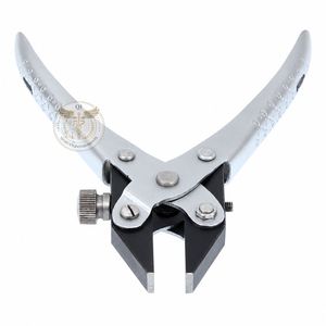 Alicates de punta plana paralela con mordazas lisas, tornillo lateral ajustable, acero de alto carbono, grado industrial, 160 mm, métricos, OEM, para fabricación de joyas - Product Image 4