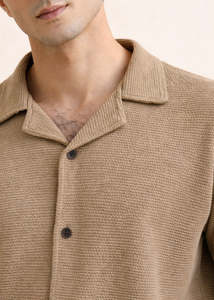 High Quality Men Textured Short Sleeve Shirt & Relaxed Pants <b>Tracksuit</b> 2Pcs Outfit Low Price Newest Design Men Summer Co-ord Set - Product Image 3