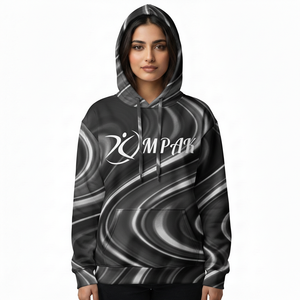 Sudadera con Capucha Unisex Extra Grande de Alta Gama para Invierno, Diseño Bordado con Sublimación Completa, Ecológica y Transpirable para los Amantes de la Moda - Product Image 1