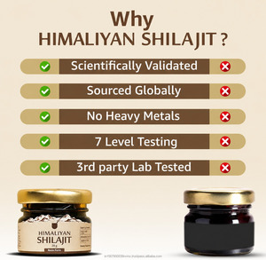 Shilajit del Himalaya Premium, Resina Negra Pura |   Ácido Fúlvico Natural |   Marca Privada OEM que Ofrece Apoyo Energético e Inmunológico - Product Image 4