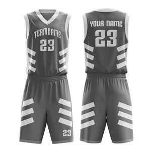 Ensembles d'uniformes de basketball personnalisés pour hommes, maillot et short de sport respirants en polyester, bleu ciel et noir, vêtements de basketball par sublimation - Product Image 2