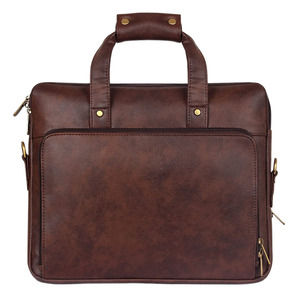 Porte-documents en cuir véritable pour hommes, sac pour ordinateur portable, grande capacité, sac de travail, sac de voyage - Product Image 6