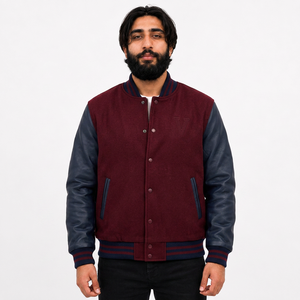 Vestes universitaires personnalisées en gros pour les détaillants de vêtements américains avec vestes à patchs et vêtements d'extérieur universitaires - Product Image 4