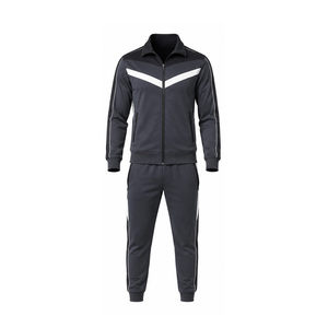 Custom Men Performance Sports Tracksuit Gym Training Running Jacket <b>Pants</b> Set OEM ODM Wholesale Apparel Supplier Bulk Activewear - Product Image 1