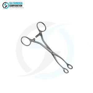 Pinzas Ovárias Doyen, Instrumento Quirúrgico Manual de Acero Inoxidable, Certificado CE Clase II, para Manipulación Segura de Tejidos Ginecológicos - Product Image 6