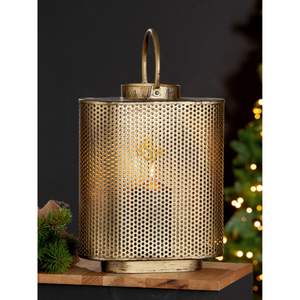 Lanterne à bougie de style vintage couleur or, lanterne suspendue décorative en métal pour la maison, mariages, Noël, en fer forgé à bas prix - Product Image 4