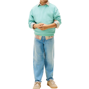 Sweat-shirt en polaire brossé pour bébé, tricoté, doux, chaud, manches longues, fermeture éclair intégrale, capuche, confortable, décontracté, couleurs personnalisées, vente en gros - Product Image 1