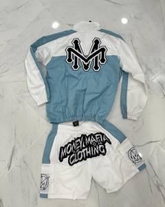 Wholesale Custom <b>Men's</b> Nylon Windbreaker Tracksuit Zip Up <b>Jacket</b> Breathable Water Resistant OEM Manufacturer - Product Image 4