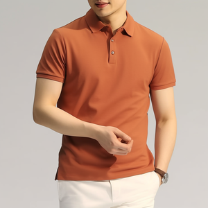 Chemises polo pour hommes en coton piqué 100% personnalisées, t-shirt polo de golf en coton pour hommes, chemise polo en piqué pour hommes - Product Image 3