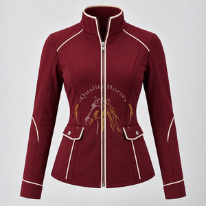 Waterproof Professional <b>Horse</b> Riding Training Jacket for Women Stretch Breathable Comfortable Equestrian Sportswear All Season - Product Image 1