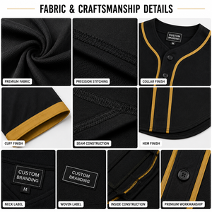 Custom Baseball Jersey Men Wholesale Team Uniform Custom Logo Sports Jersey OEM ODM Private Label Sublimation Baseball <b>Shirt</b> - Product Image 6