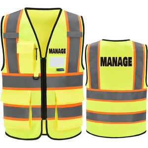Chaleco de Seguridad Premium Ligero y Reflectante, Ropa de Trabajo, Fabricante Profesional - Product Image 5