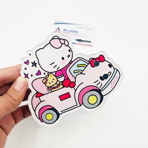 Vente en gros de tuiles magnétiques en acrylique pour extensions de cils Hello Kitty, palette de cils à marque privée, tuiles magnétiques durables - Product Image 1