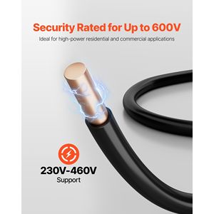 Cavo Elettrico in Rame OFC 12 AWG per Edilizia, Solido THHN con Guaina in Nylon, Isolamento in PVC, 100% Rame, 600 Volt, Grado H - Product Image 4