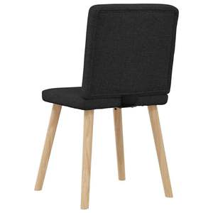 Ensemble de 6 chaises de salle à manger noires - Product Image 6