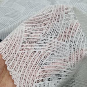 Tela de Encaje Elástica Geométrica Abstracta, Nailon y Spandex, 150 cm, Tejido de Punto, Corte Libre, Peso Medio, para Vestidos de Novia, Lencería y Prendas de Vestir - Product Image 3