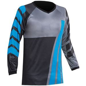 Maillot de motocross bleu 2026 à manches longues, t-shirts de motocross, vêtements de course de moto tout-terrain - Product Image 6