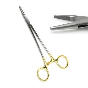 Portaagujas Dentales de Grado Médico Mayo Hegar TC 20cm, Acero Inoxidable, Carburo de Tungsteno, Instrumento Quirúrgico Reutilizable Clase I - Product Image 1