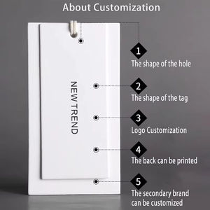 ป้ายแขวนเสื้อผ้าแบบหรูหรา Boxit.pk ปั๊มฟอยล์สีทอง สีเงิน ป้ายเสื้อผ้าแบบกำหนดเอง ป้ายพรีเมียม - Product Image 3